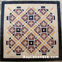 Marble Mosaic Geometric Design (MG 006A)