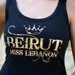 T-Shirt  Sleeveless (Beirut Miss Lebanon) FEMALE