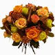 18 Mixed Coloured Roses Bouquet (Delivery inside Lebanon only)