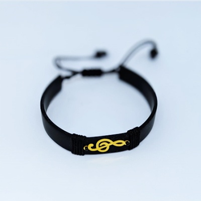 Gold Bracelet: Infinity Pattern