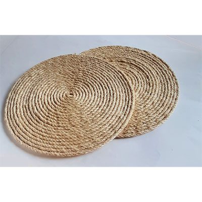 Trivet, Under Dish, Rope, Sous Plat, Handmade