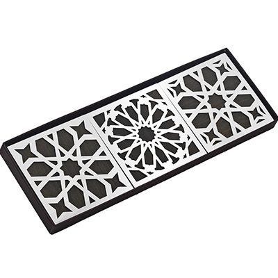 Coasters: Moucharabieh, Wood, Aluminum