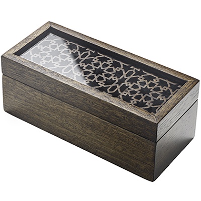 Tea Box: Moucharabieh, Wood and Plexiglas