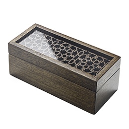 Tea Box: Moucharabieh, Wood and Plexiglas