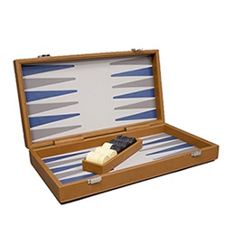 Tawle (Backgammon Leather and Wood), Game