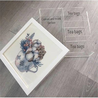 Box: Plexiglas, Cross Stitch, Fleur de Cotton