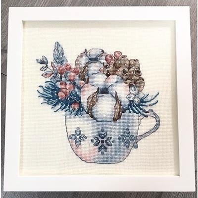 Box: Plexiglas, Cross Stitch, Fleur de Cotton