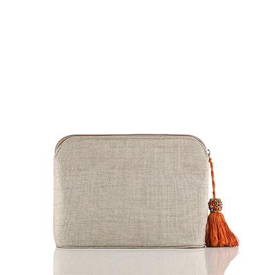 Pouches: Evil Eye, Beige