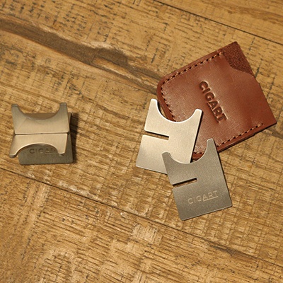 Cigar Holder & Leather Pocket