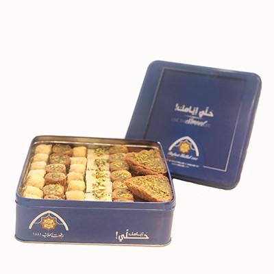 Baklawa Mixed Pistachios TIN Gift Box (Oriental Sweets)