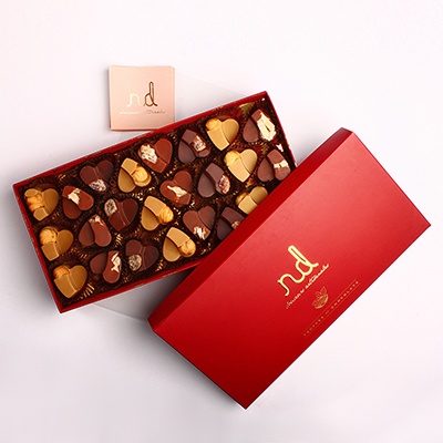 Chocolate, Dark Only Hearts, Dried Fruits, nd 