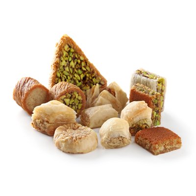 Baklava Mixed Pistachio and Cashew (Oriental Sweets) - بقلاوة مشكل