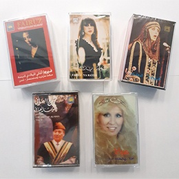 Cassettes Fairuz, Sabah, Wadih Al Safi