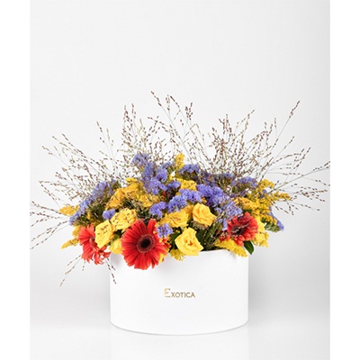   Arrangement of Flowers:      Sweet Spring 