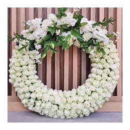 Flowerss: Wreath, Serene Blessings