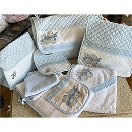 Baby Embroidered Complete Set, for Boys
