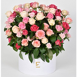  Arrangement of Flowers:  Cascading Roses