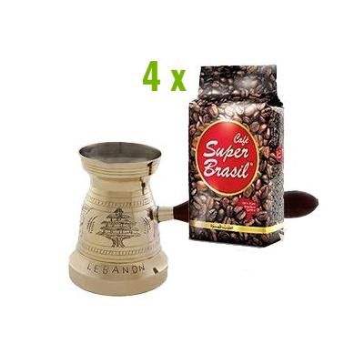 Coffee Kit (Pot and 4 Packs of Coffee)