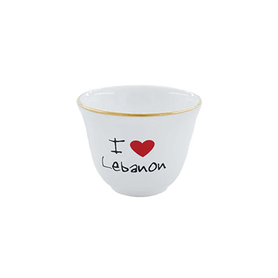 Chaffe I Love Lebanon Coffee Cups