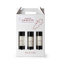 Wine: Chateau Sanctus, Red Coffret of 3 Bottles