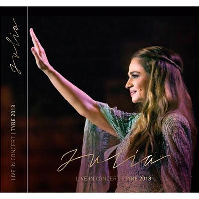 CD DVD: Julia Live in Concert Tyre 2018 (Julia Boutros)